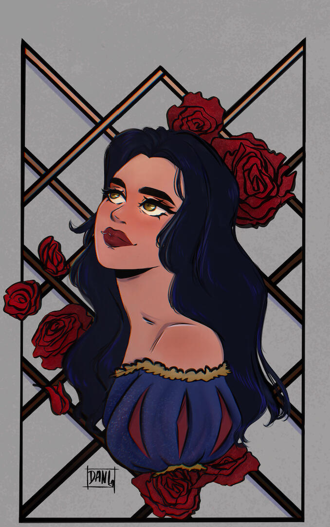 Fanart of Evie, 80$.