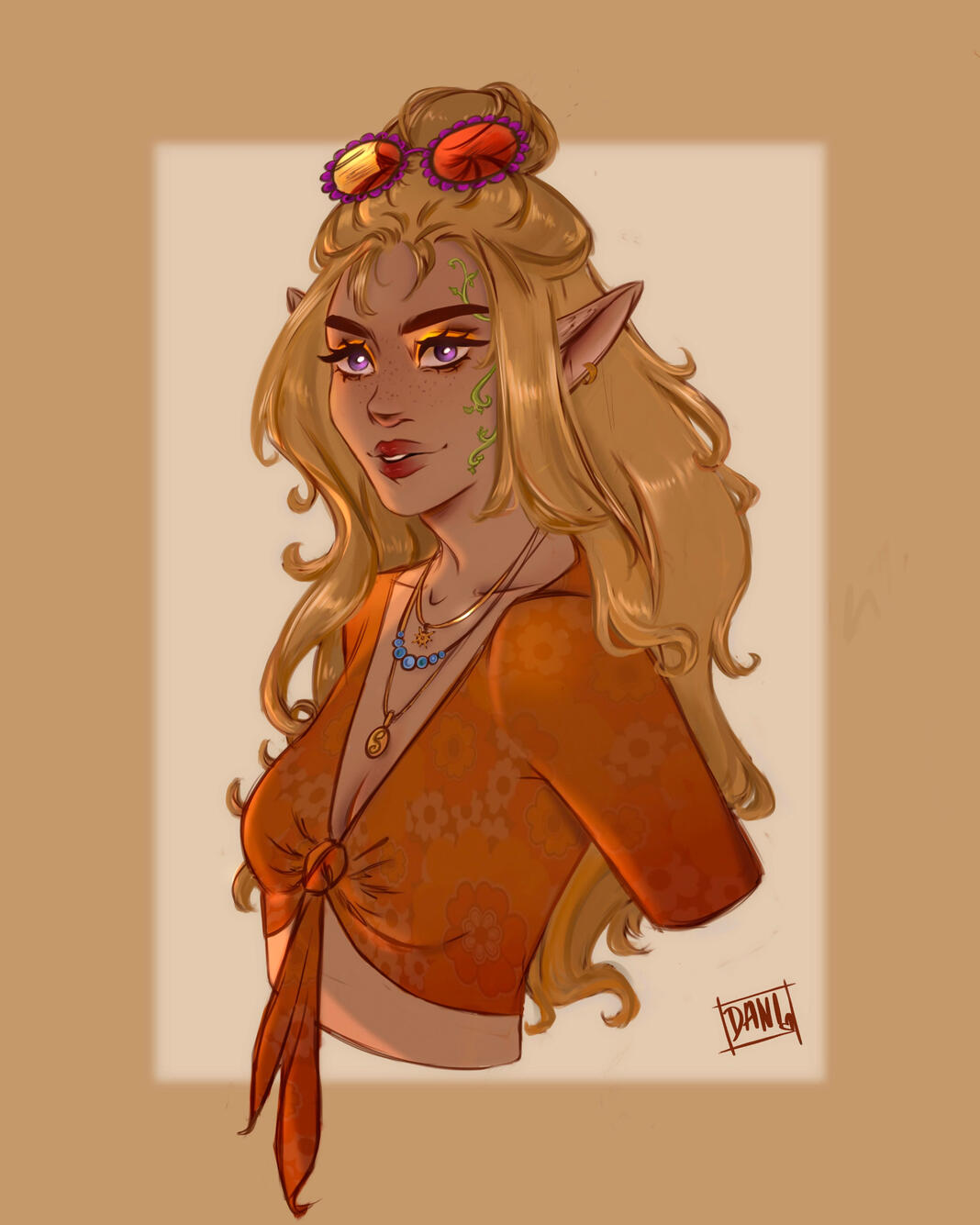 Fanart of Evie, 80$.