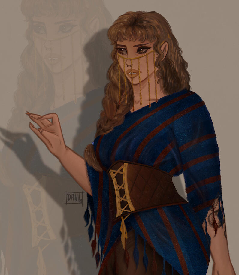 Fanart of Evie, 80$.